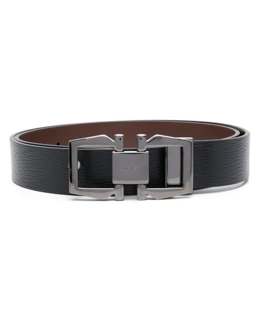 Ferragamo reversible Gancini leather belt