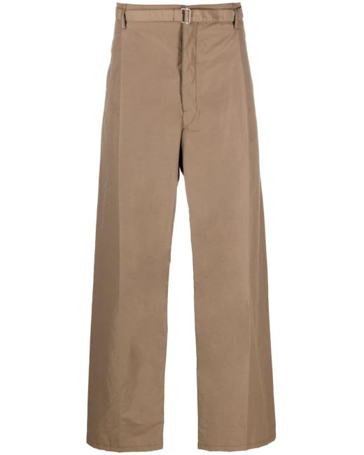 Lemaire Easy belted wide-leg trousers