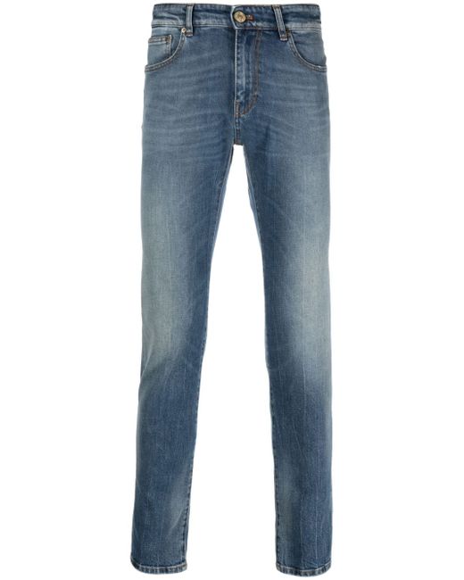 PT Torino mid-wash skinny jeans