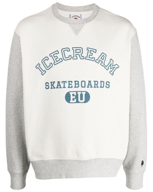 Icecream Skateboards colour-block sweatshirt