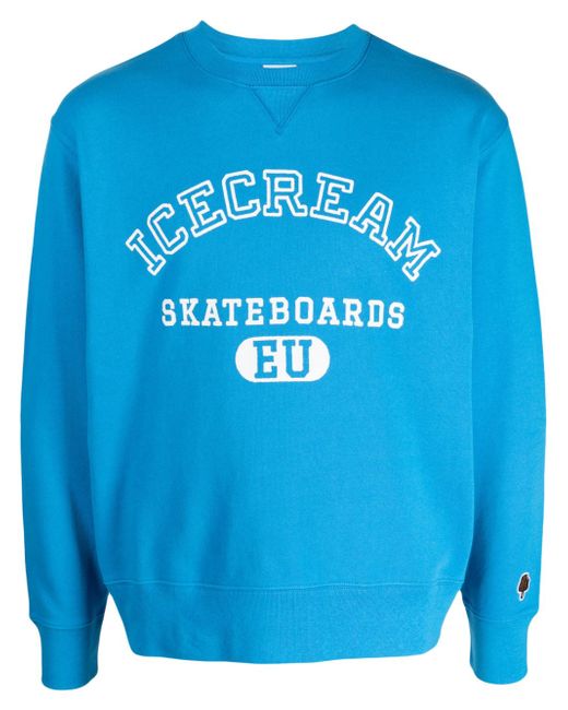 Icecream Skateboards logo-print sweatshirt