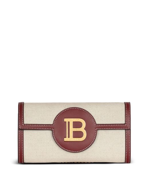 Balmain B-Buzz canvas wallet-on-chain