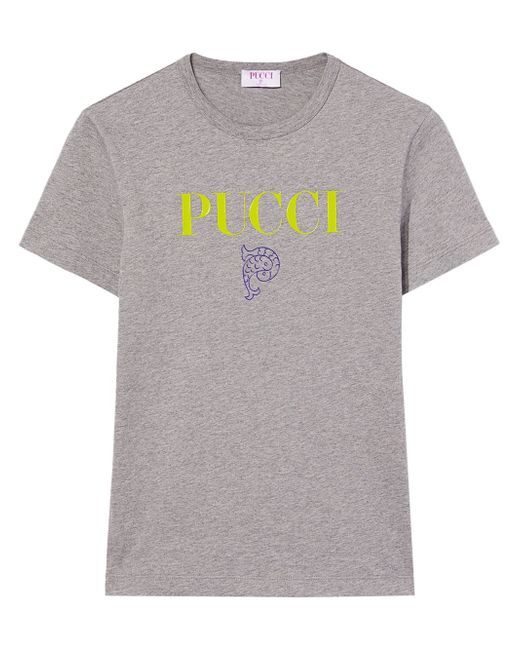 Pucci logo-print cotton T-shirt