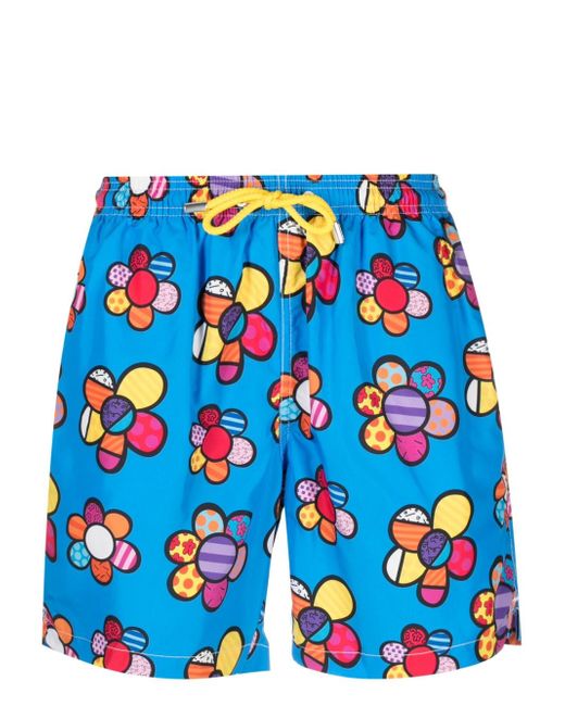 Mc2 Saint Barth floral-print swim shorts