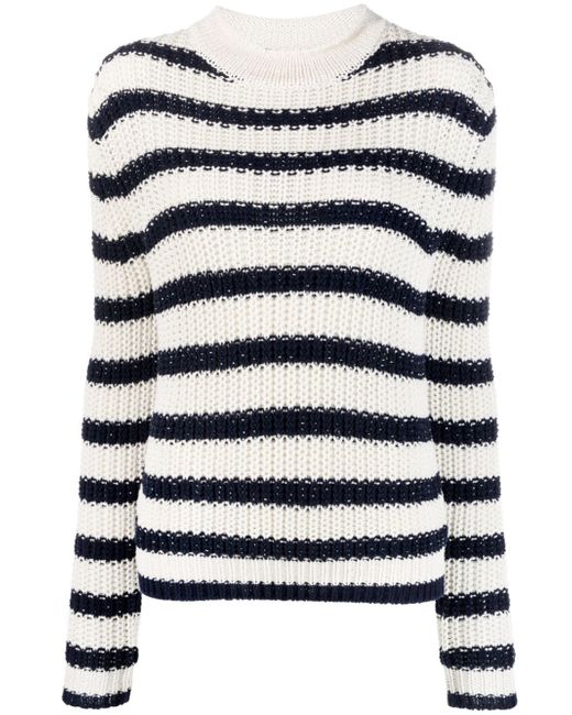 Ralph Lauren Collection striped knitted jumper