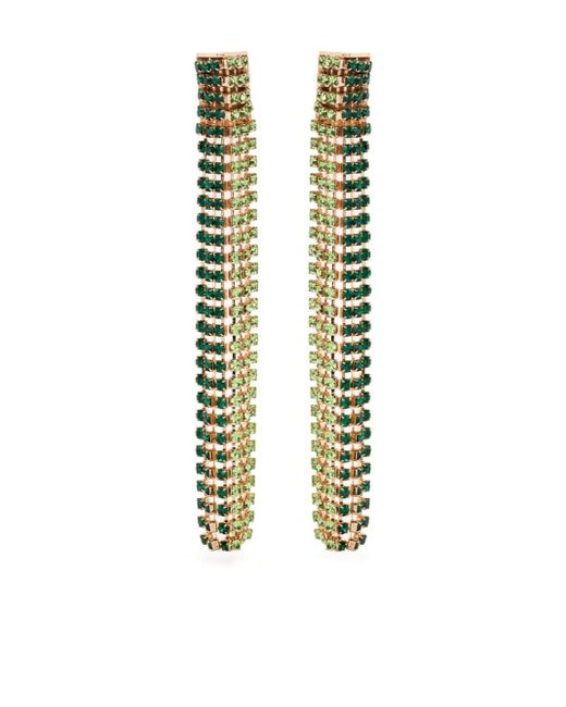 Rosantica Turbo crystal-embellished drop earrings