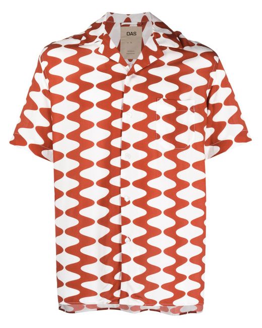OAS Company Big Lauda abstract-print shirt