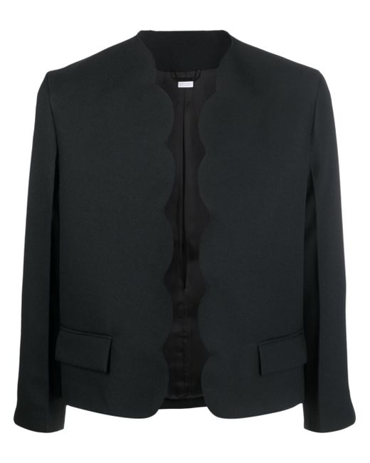 Random Identities scallop-edge tailored blazer