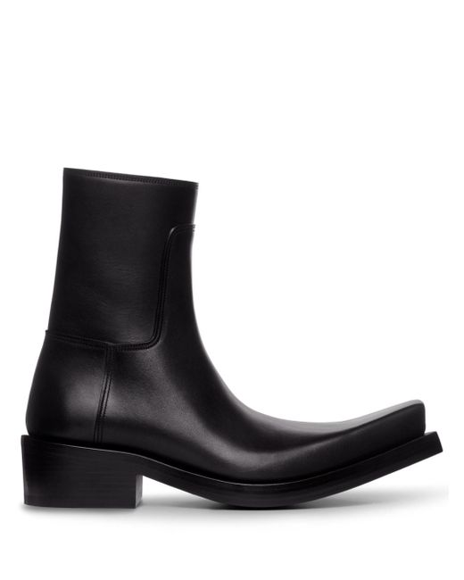 Balenciaga Santiago leather boots