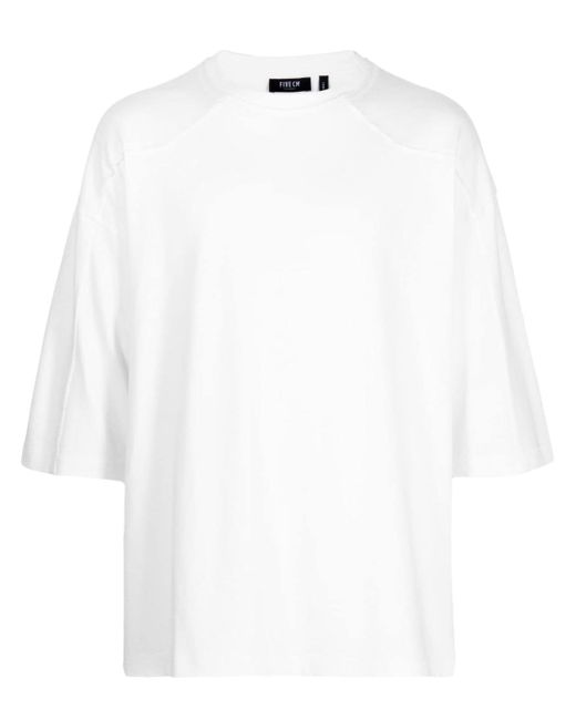 Five Cm double-layer cotton T-shirt