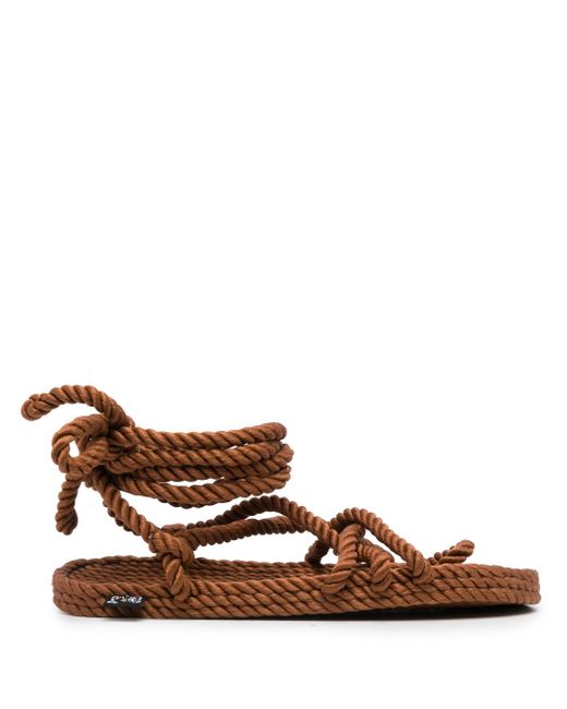 Nomadic State Of Mind strappy rope flat sandals