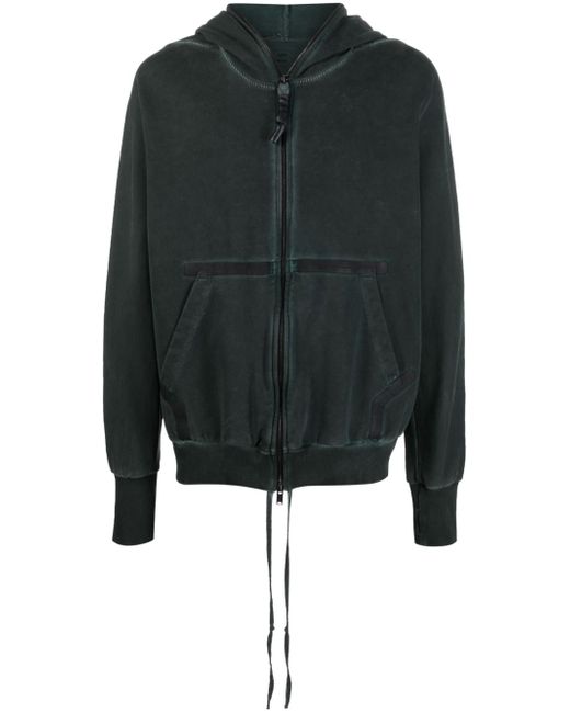 Isaac Sellam Experience zipped cotton hoodie jacket