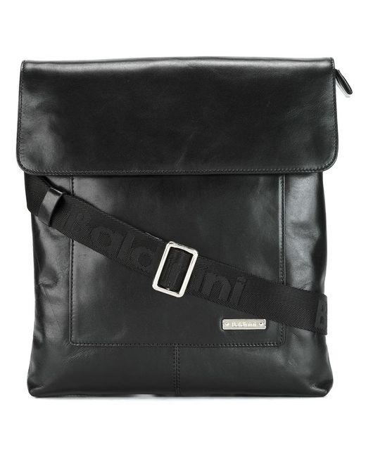 Baldinini fold-over closure messenger bag