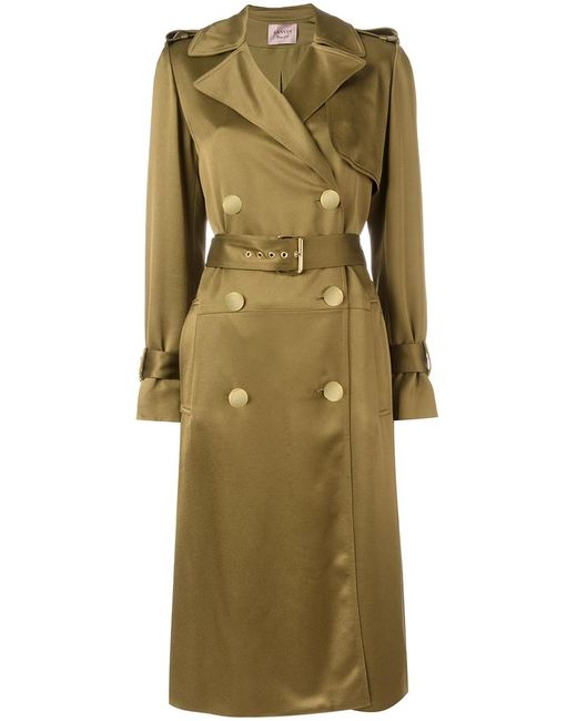 Lanvin belted trench coat 34 Cotton/Viscose/Wool