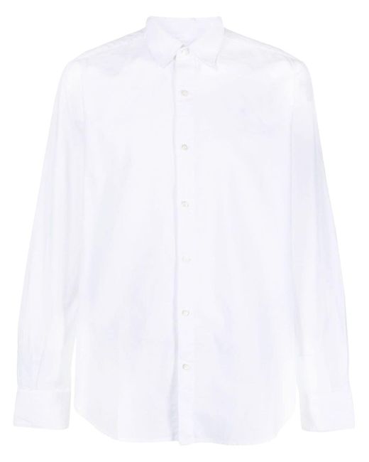 Aspesi long-sleeved plain shirt