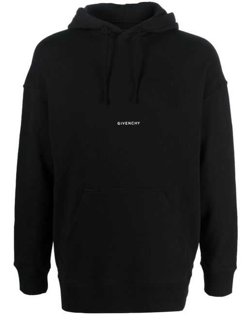 Givenchy logo-print drawstring hoodie