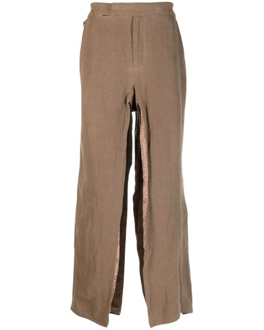 Vivienne Westwood side-slits flared trousers