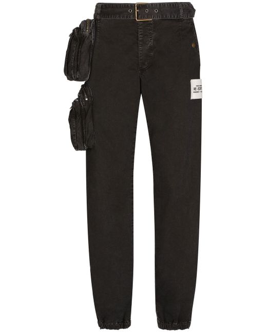 Dolce & Gabbana elasticated-ankles cargo pants