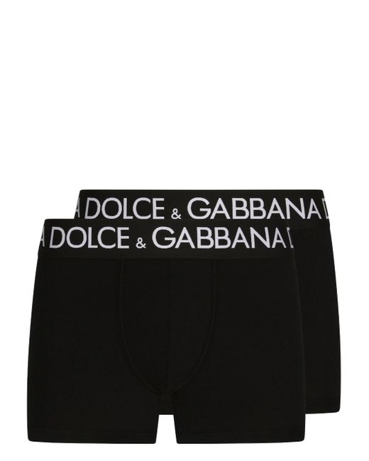 Dolce & Gabbana pack-of-two logo-print boxers