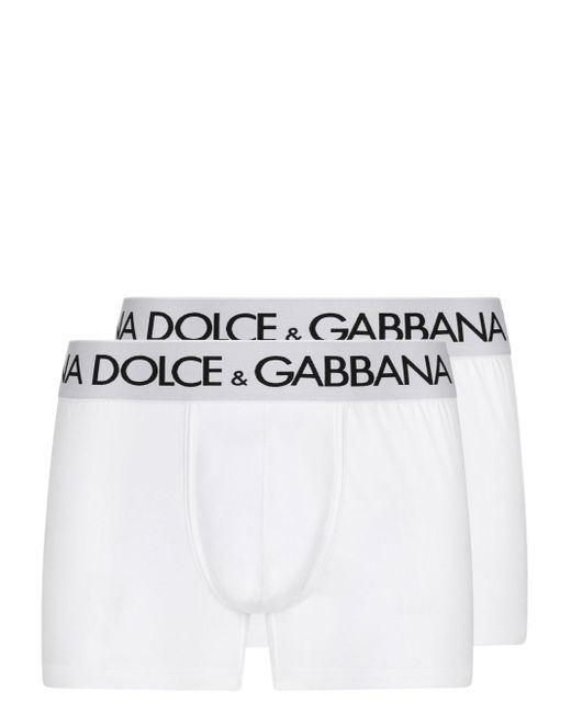 Dolce & Gabbana logo-print cotton boxers set of two
