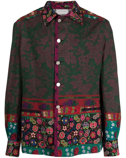 Pierre-Louis Mascia floral-print jacket
