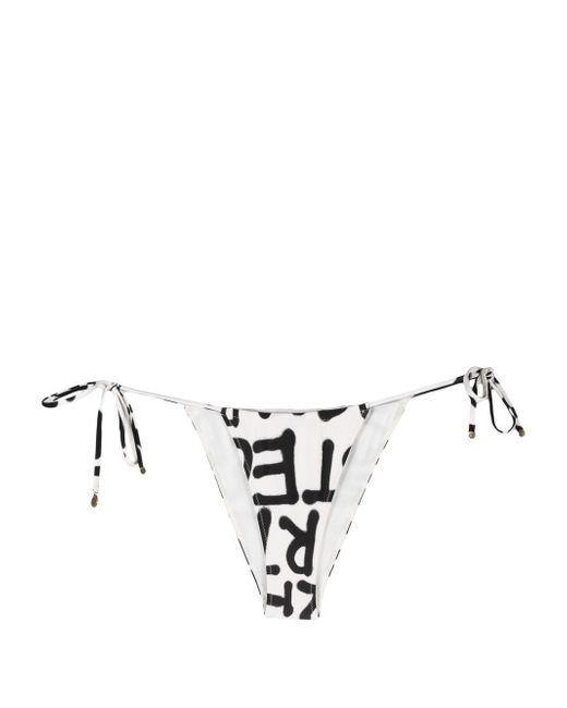 Stella McCartney logo-print bikini bottoms