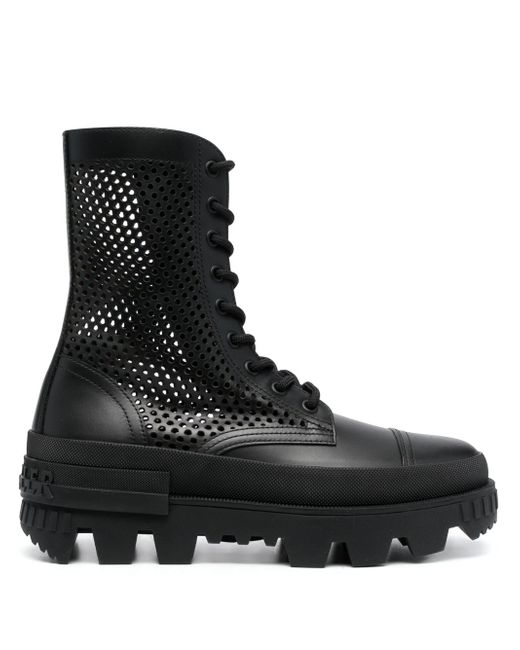 Moncler Carinne perforated ankle boots
