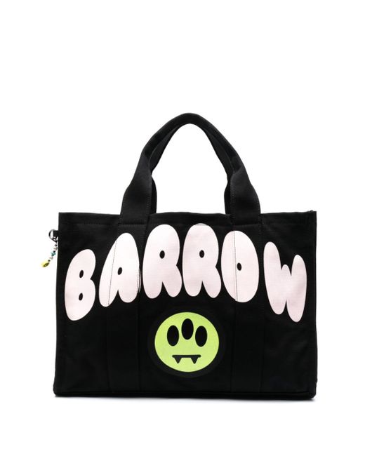 Barrow logo-print canvas tote bag