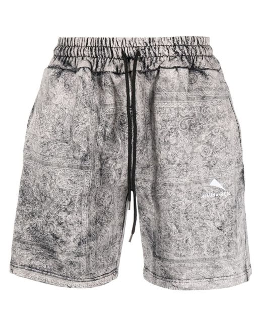 Mauna Kea bandana-print cotton shorts