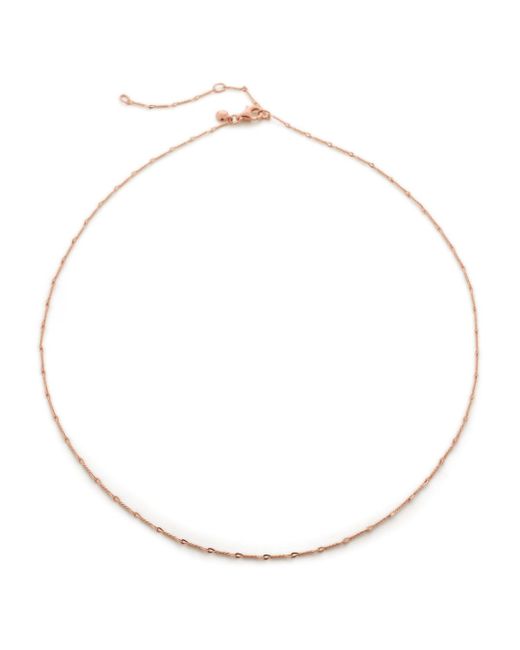 Monica Vinader cable-link chain necklace