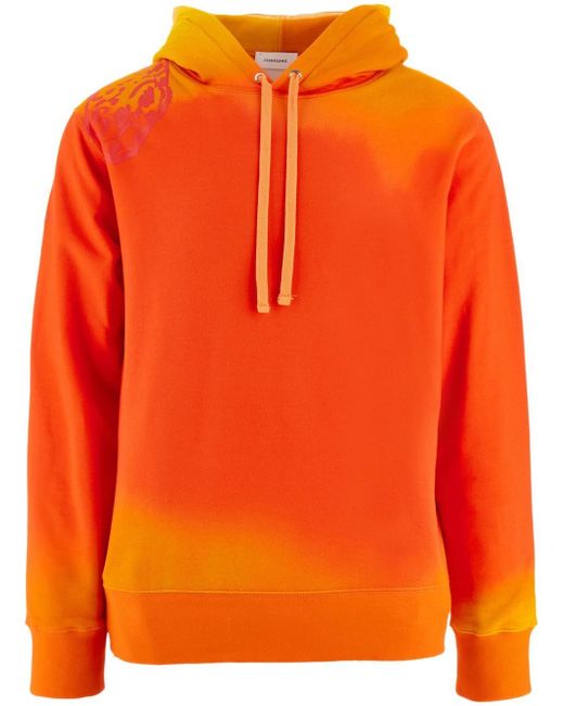 Ferragamo sunset-print cotton hoodie
