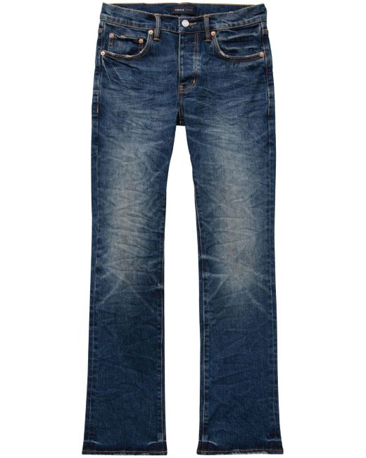 Purple Brand faded flared jeans
