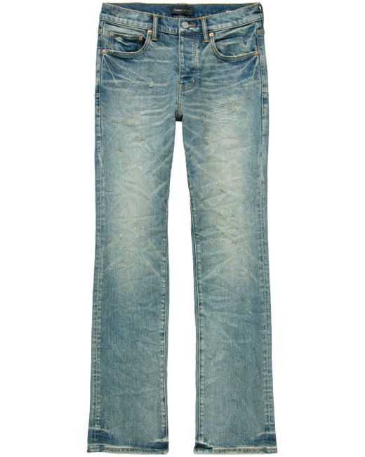 Purple Brand distressed-effect straight-leg jeans