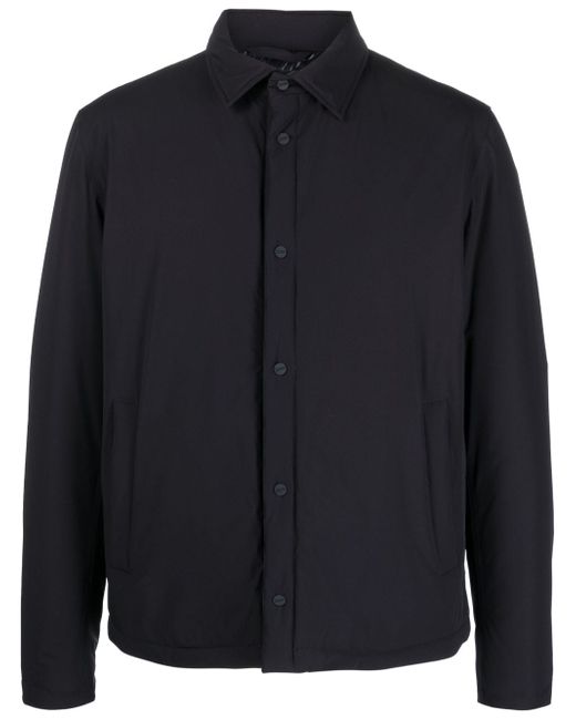 Herno button-up padded shirt jacket