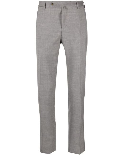 PT Torino tailored-cut tapered trousers
