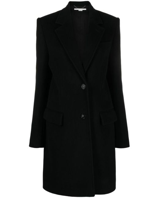 Stella McCartney single-breasted wool coat