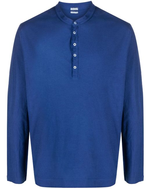 Massimo Alba long-sleeve Henley shirt