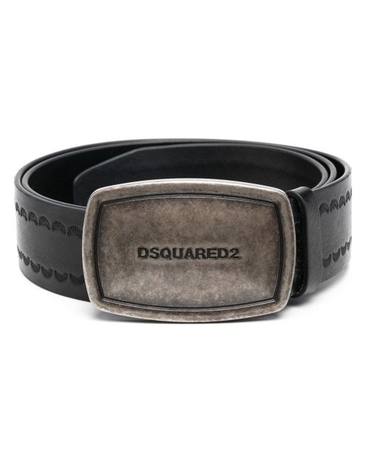 Dsquared2 logo buckle belt