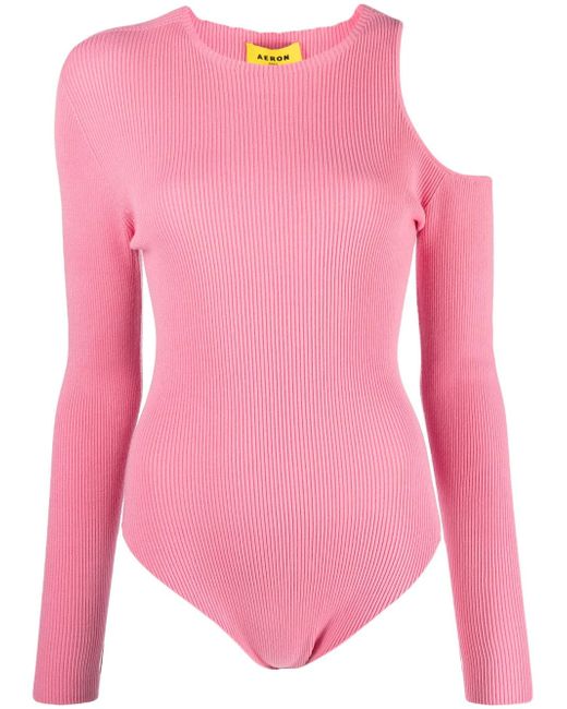 Aeron Zero cut-out knitted bodysuit