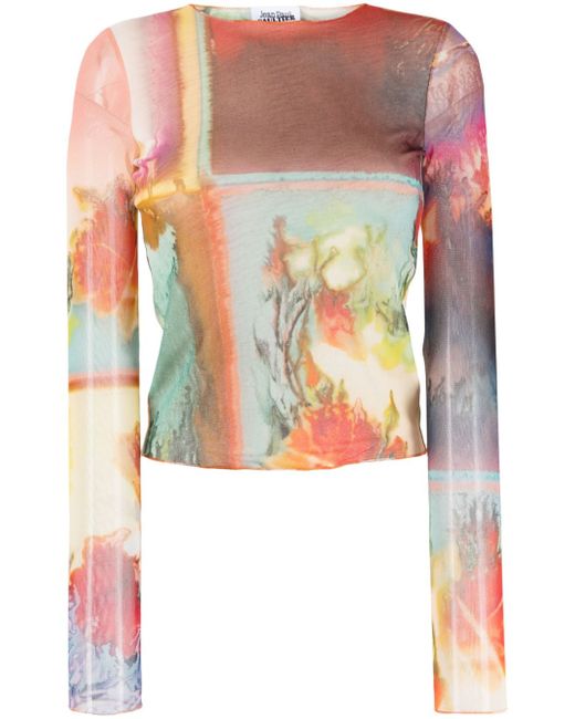 Jean Paul Gaultier floral-print T-shirt