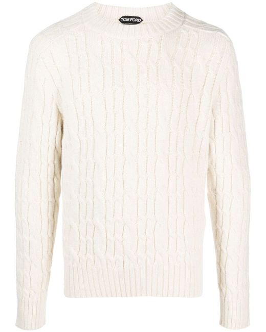 Tom Ford cable-knit wool jumper