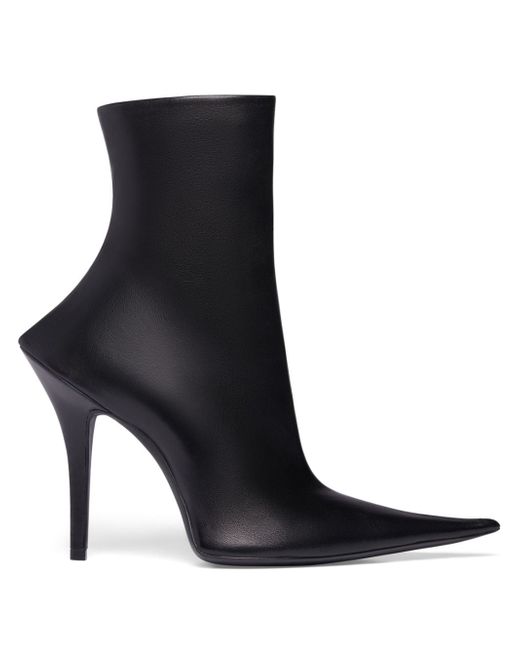 Balenciaga Witch high-heel leather boots