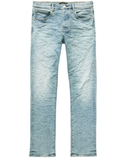 Purple Brand mid-rise straight-leg jeans