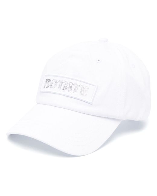 Rotate logo-print cotton baseball cap