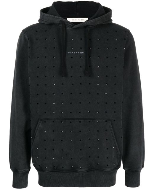 1017 Alyx 9Sm sequin-embellished hoodie