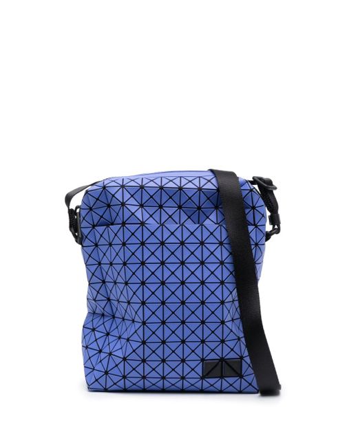 Bao Bao Issey Miyake geometric-panelled cotton messenger bag