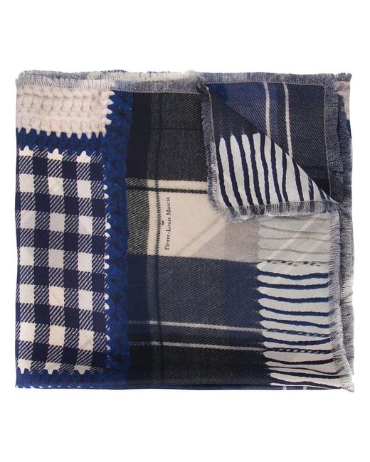 Pierre-Louis Mascia patchwork scarf Silk