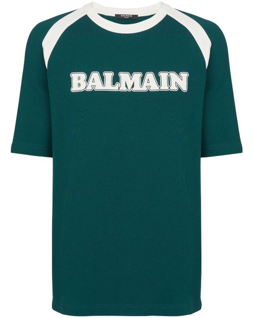 Balmain Retro logo-print T-shirt