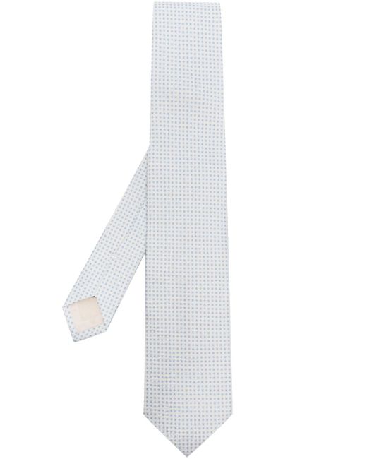 D4.0 floral-print tie