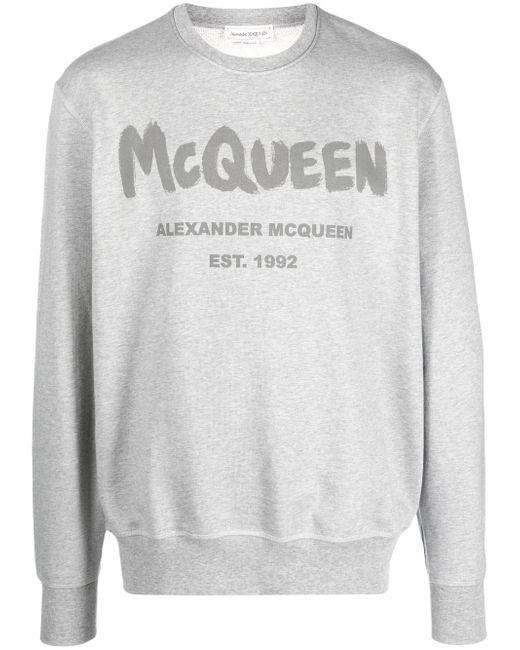 Alexander McQueen logo-print sweatshirt